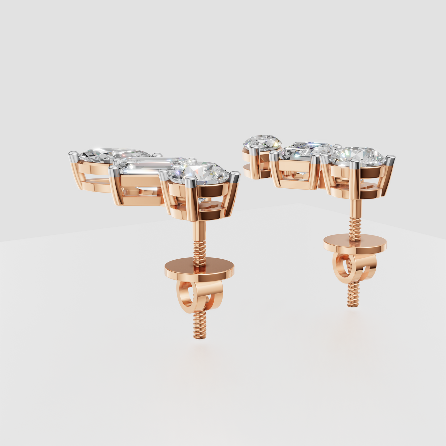 Multi Diamond Danglers