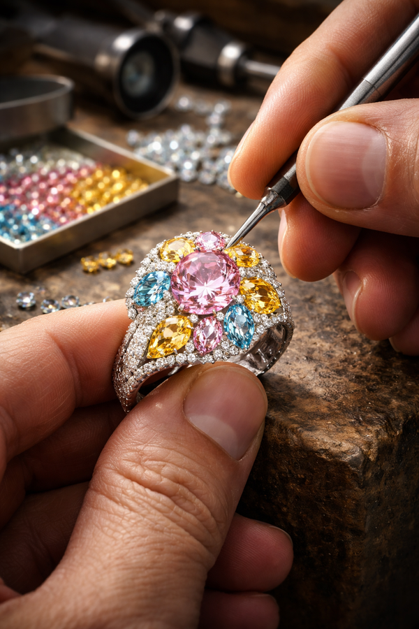 Beyond White: Lab Grown Sapphires and Coloured Gemstones for Modern Women