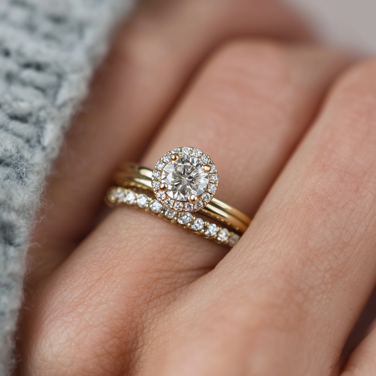 The Rise of Lab-Grown Diamond Stackable Rings in Global Fashion – Now Popular in India