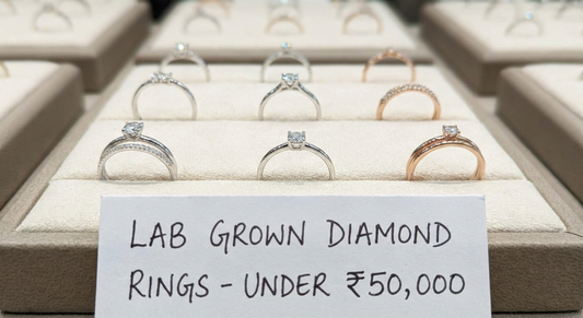 Everyday Lab Grown Diamond Rings for Women: Styles Under ₹50,000