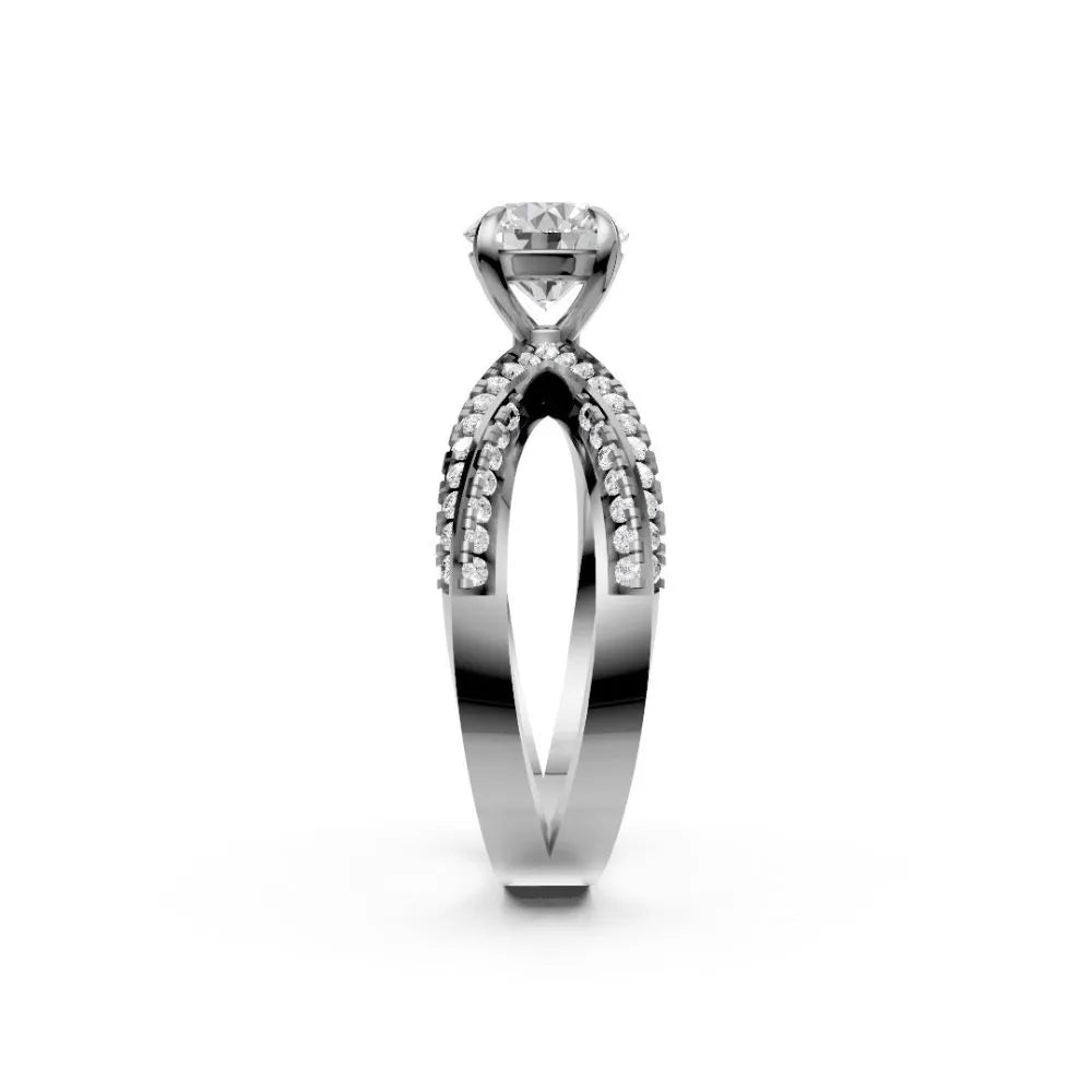 TwinGrace Diamond Bridal Set White Gold