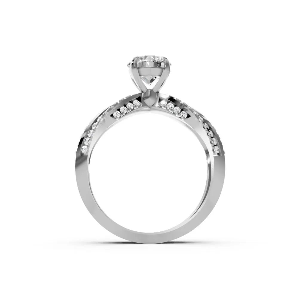TwinGrace Diamond Bridal Set White Gold