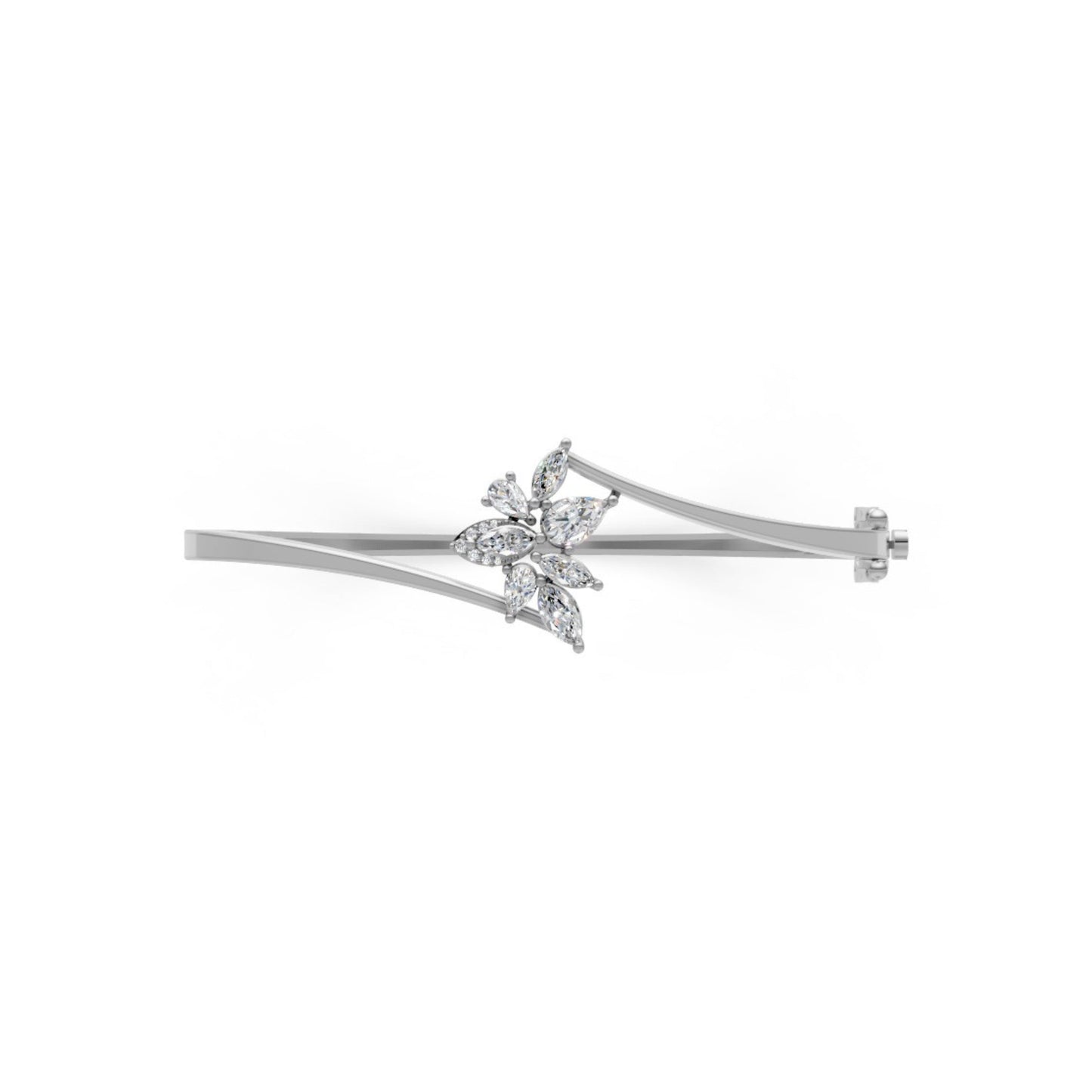 Floral Diamond Bracelet