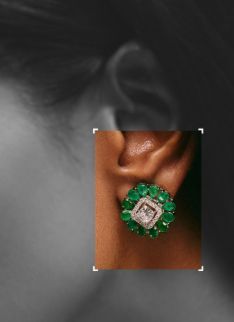 Gemstone Stud Earrings