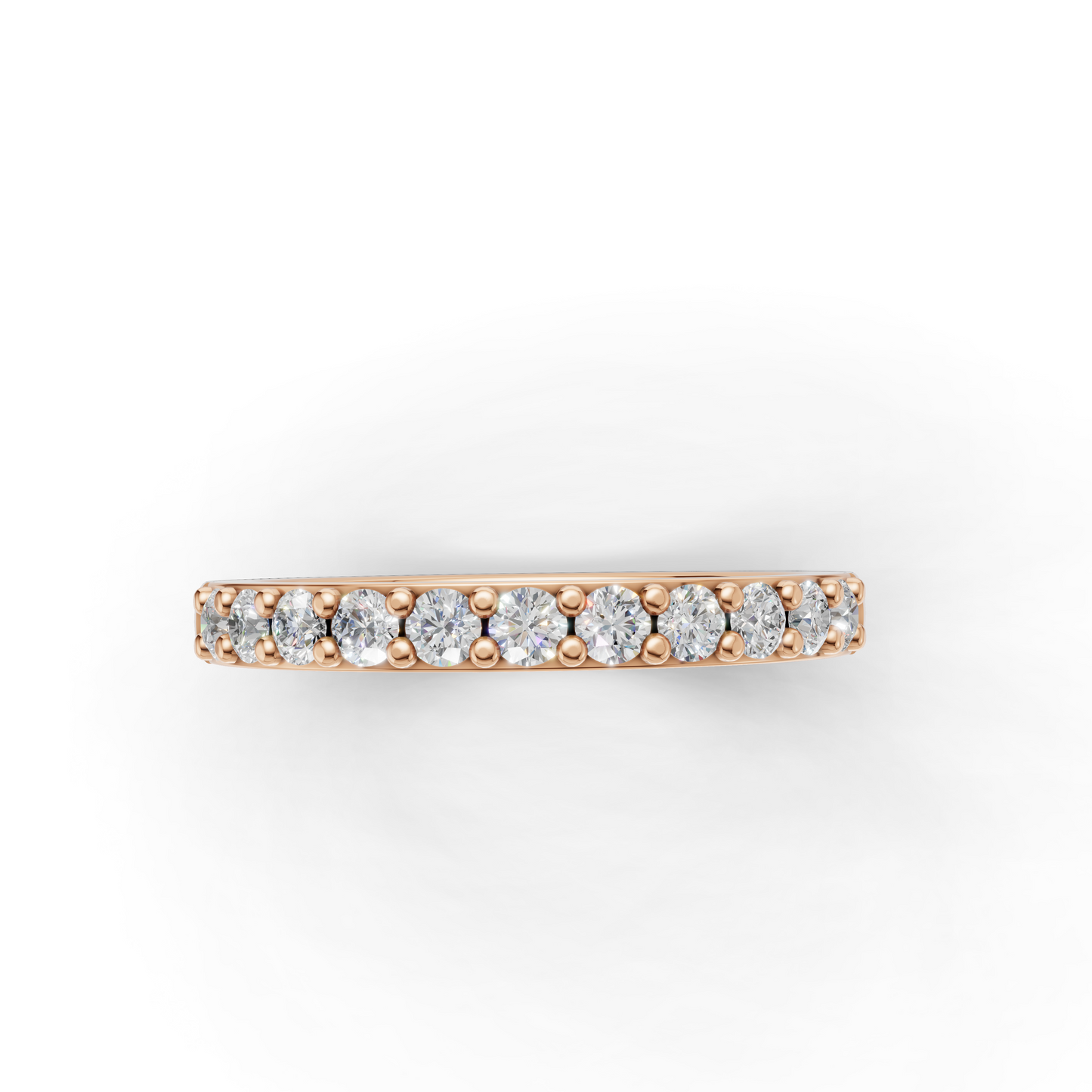 Diamond Eternity Band – Classic Half-Set Ring for Timeless Elegance