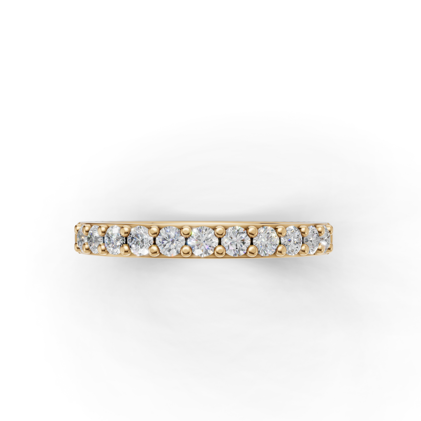 Diamond Eternity Band – Classic Half-Set Ring for Timeless Elegance