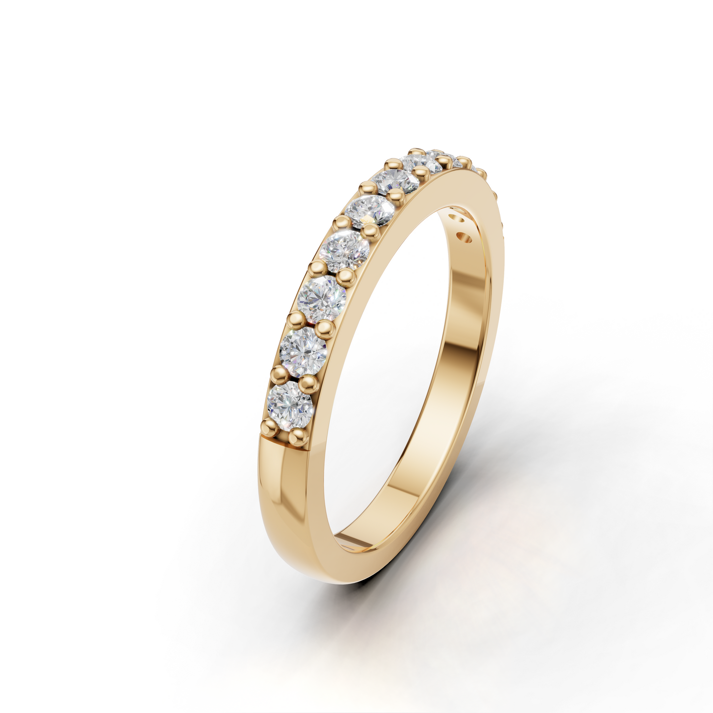 Diamond Eternity Band – Classic Half-Set Ring for Timeless Elegance