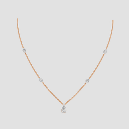 Pear Channel Pendant