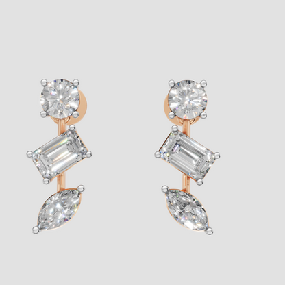 Multi Diamond Danglers