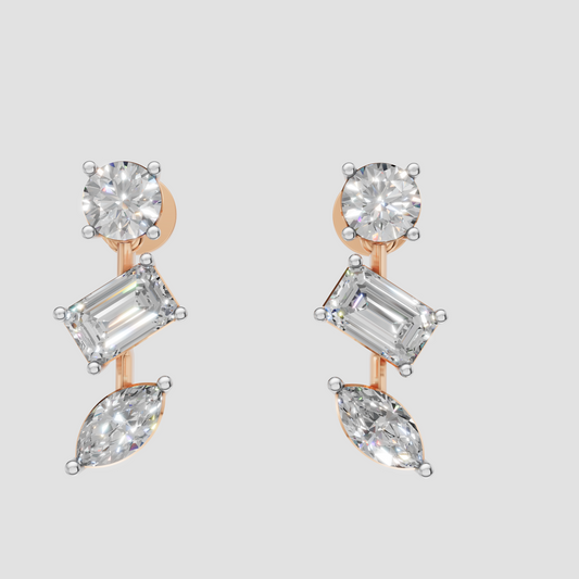Multi Diamond Danglers