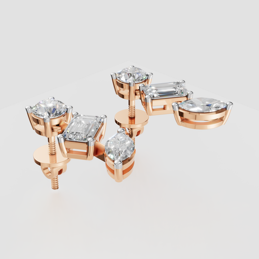Multi Diamond Danglers