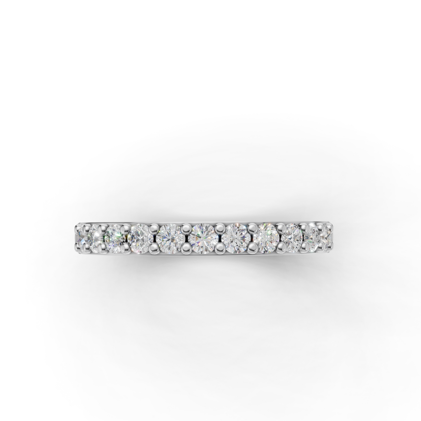 Diamond Eternity Band – Classic Half-Set Ring for Timeless Elegance