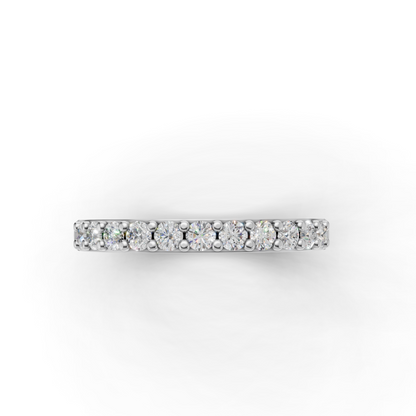 Diamond Eternity Band – Classic Half-Set Ring for Timeless Elegance