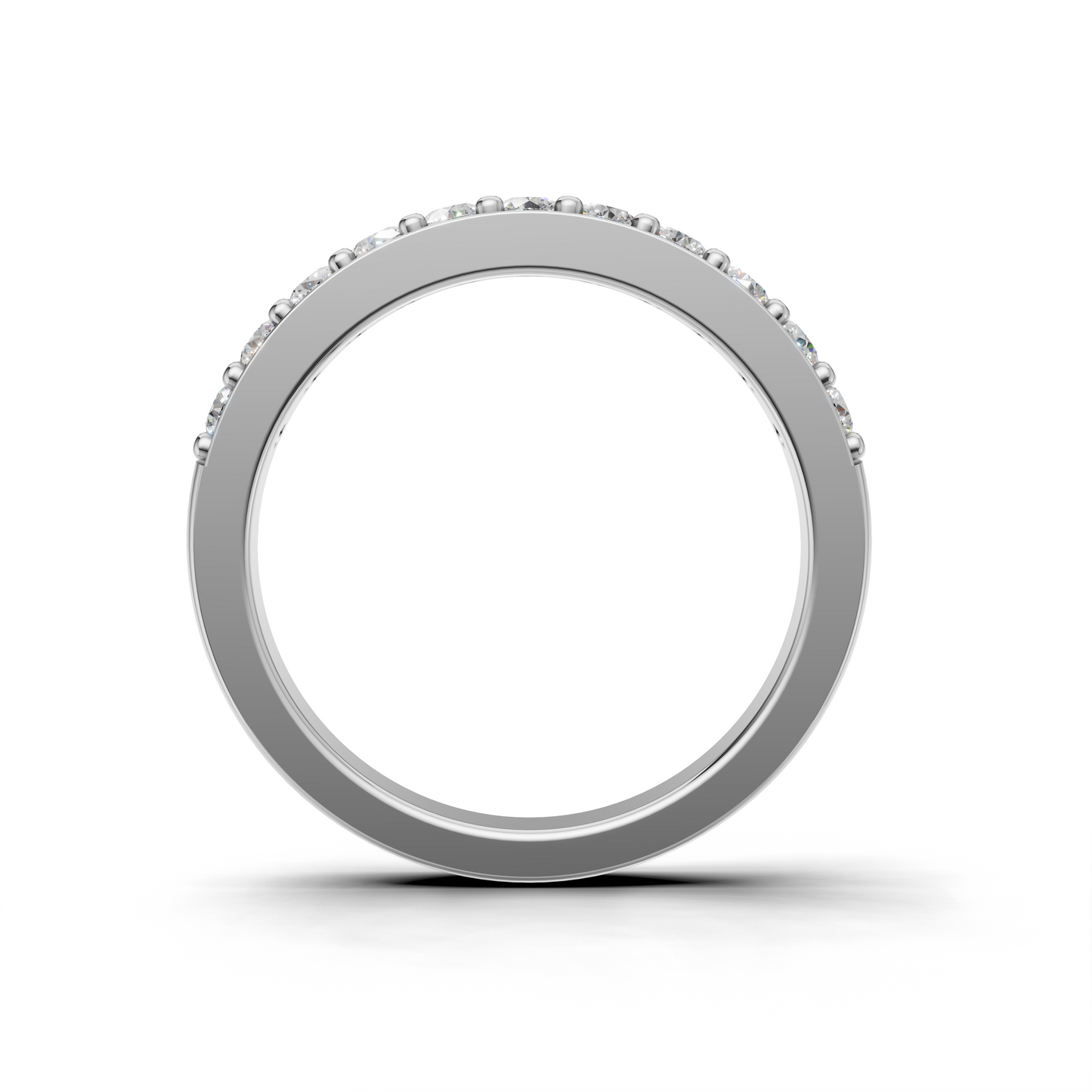Diamond Eternity Band – Classic Half-Set Ring for Timeless Elegance