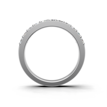 Diamond Eternity Band – Classic Half-Set Ring for Timeless Elegance